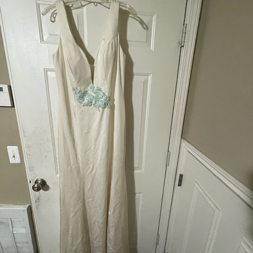 Ivory gown